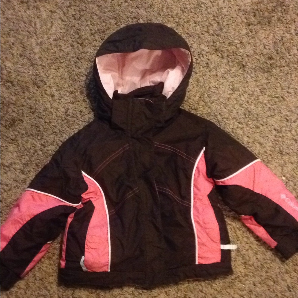 4T Girls Columbia heavy coat.
